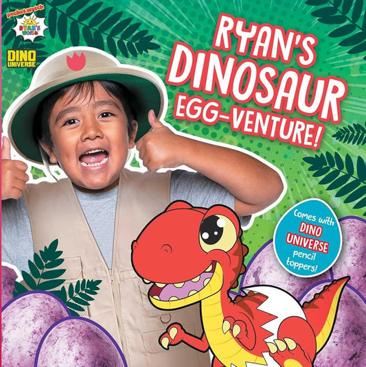 Ryan's Dinosaur Egg-venture! (Ryan's World) cover image
