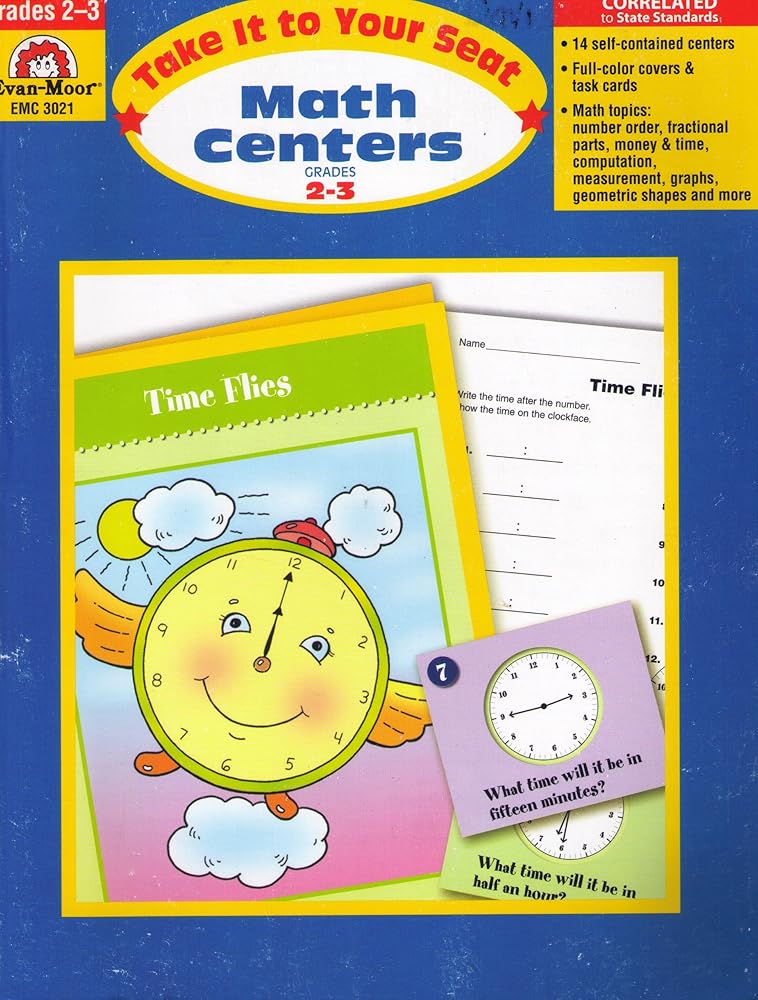 Take It to Your Seat Math Centers, Grades 2-3 cover image