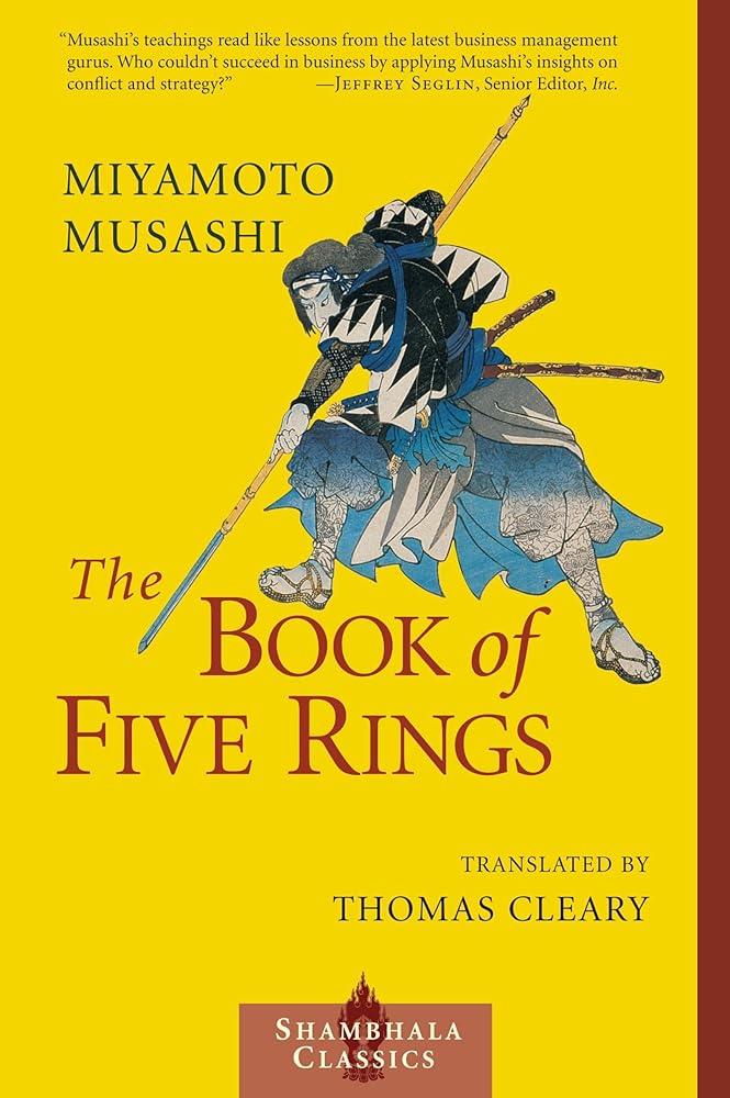 The Book of Five Rings: Including The Book of Family Traditions on the Art of War by Yagyu Munenori (Shambhala Classics) cover image