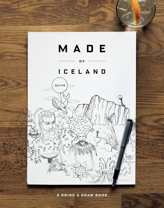 Made of Iceland: A Drink & Draw Book cover image