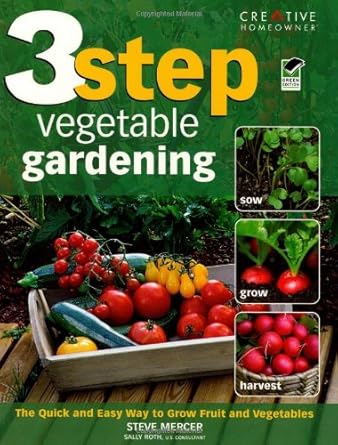 3 Step Vegetable Gardening cover image