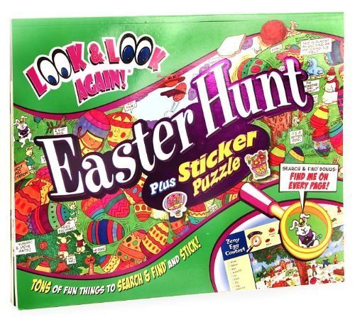 Easter Hunt Plus Sticker Puzzle (Look &amp; Look Again Series) cover image