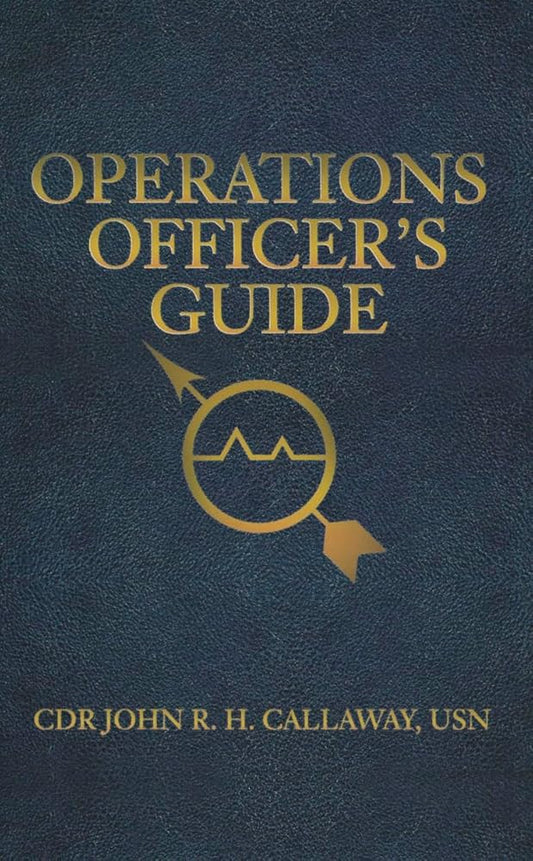 Operations Officer's Guide (Blue & Gold Professional Library) cover image