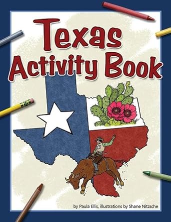 Texas Activity Book (Color and Learn) cover image
