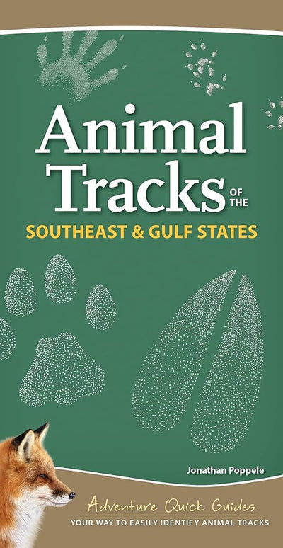 Animal Tracks of the Southeast & Gulf States: Your Way to Easily Identify Animal Tracks (Adventure Quick Guides) cover image