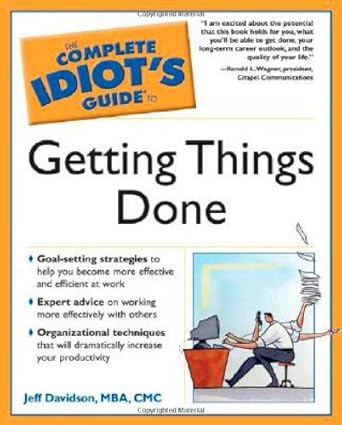 The Complete Idiot's Guide to Getting Things Done cover image