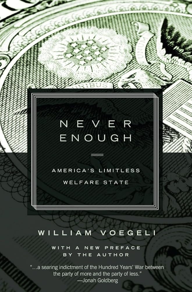 Never Enough: America s Limitless Welfare State cover image