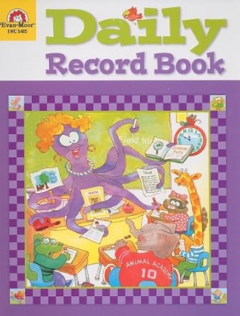 Daily Record Book, Animal Academy cover image