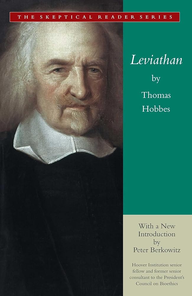 Leviathan: Or the Matter, Forme and Power of a Commonwealth Ecclasiasticall and Civil (Skeptical Reader) cover image