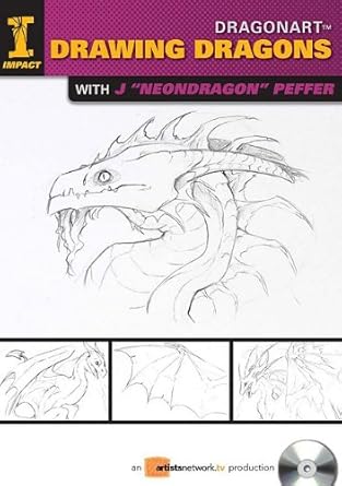 Dragonart - Drawing Dragons with J."Neondragon" Peffer cover image