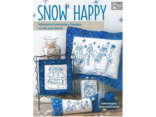 Snow Happy: Whimsical Embroidery Designs to Mix and Match cover image