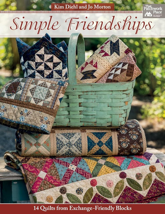 Simple Friendships: 14 Quilts from Exchange-Friendly Blocks cover image
