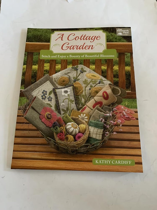A Cottage Garden: Stitch and Enjoy a Bounty of Beautiful Blossoms cover image