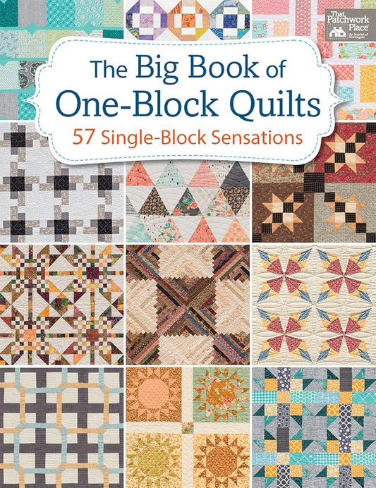The Big Book of One-Block Quilts: 57 Single-Block Sensations cover image