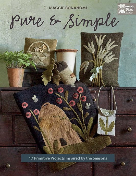 Pure and Simple: 17 Primitive Projects Inspired by the Seasons cover image