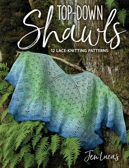 Top-Down Shawls: 12 Lace-Knitting Patterns cover image
