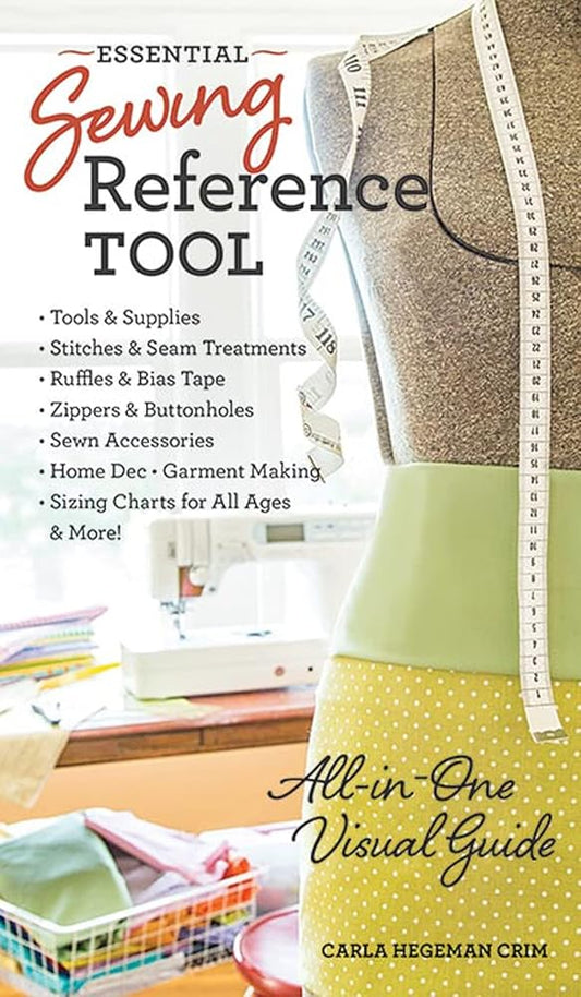 Essential Sewing Reference Tool: All-in-One Visual Guide cover image