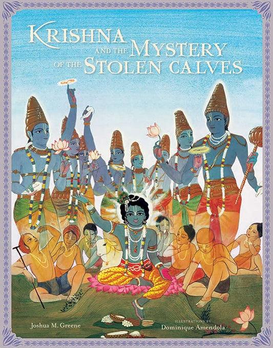 Krishna and the Mystery of the Stolen Calves (Mandala Classics) cover image