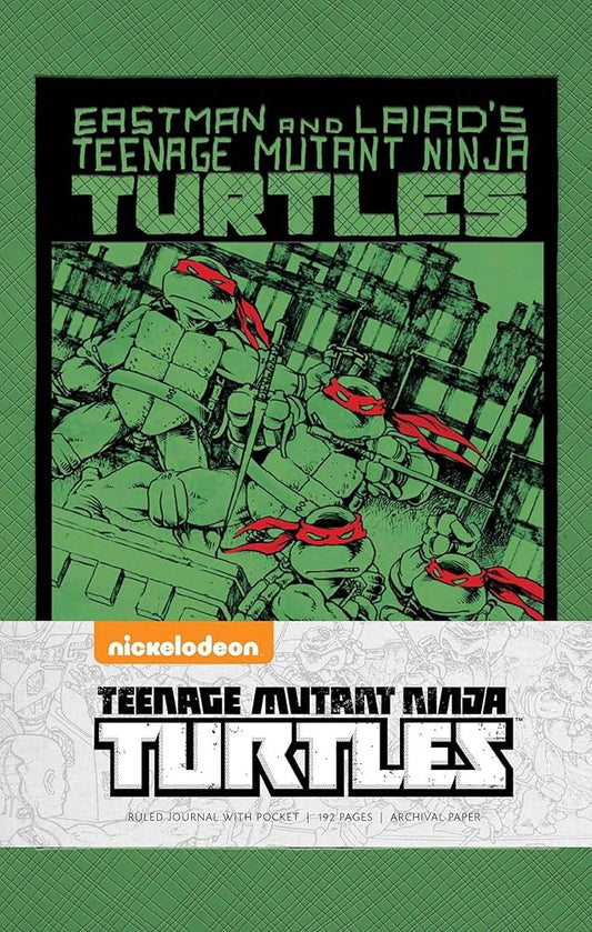 Teenage Mutant Ninja Turtles: Classic Hardcover Ruled Journal (90's Classics) cover image
