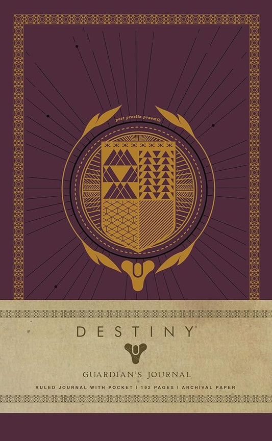 Destiny: Guardian's Journal: Hardcover Ruled Journal (Gaming) cover image