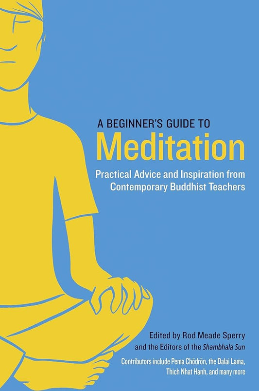 A Beginner's Guide to Meditation: Practical Advice and Inspiration from Contemporary Buddhist Teachers cover image