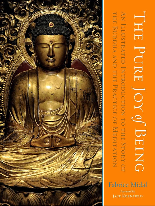The Pure Joy of Being: An Illustrated Introduction to the Story of the Buddha and the Practice of Meditation cover image