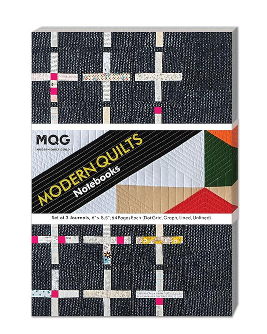 Modern Quilts Notebooks: Set of 3 Journals cover image