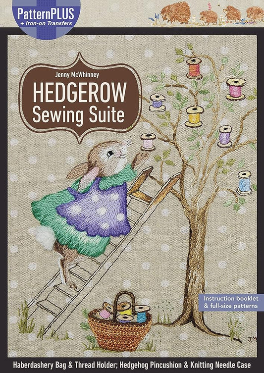 Hedgerow Sewing Suite: Haberdashery Bag & Thread Holder; Hedgehog Pincushion & Knitting Needle Case cover image