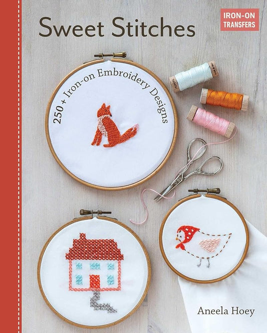 Sweet Stitches: 250+ Iron-on Embroidery Designs cover image