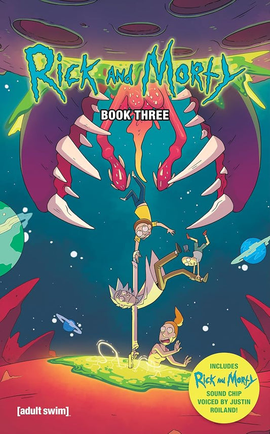 Rick and Morty Book Three Deluxe Edition cover image