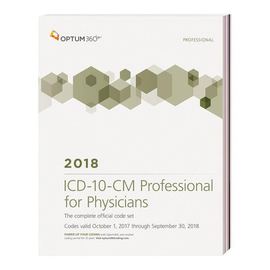 ICD-10-CM Professional for Physicians: Without Guidelines 2018 (Softbound) cover image