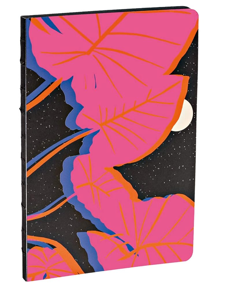 teNeues - A5 Notebook: La Nuit by Hello Marine Paperback - 140 Lined Pages with Lay Flat Binding: Our A5 Size Standard Paperback Notebook cover image