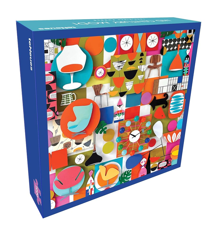 Mid Century Mod! 1000-Piece Puzzle cover image