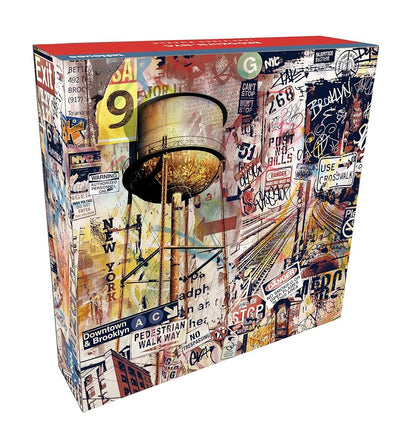 Brooklyn, NY: 1000-Piece Puzzle: 1000-Piece Puzzle in a 2 Piece Box with Inner Poster Guide cover image