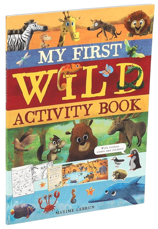 My First Wild Activity Book cover image