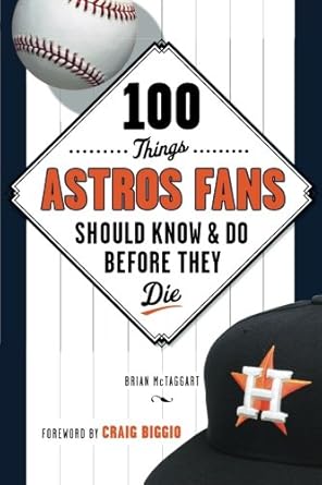 100 Things Astros Fans Should Know & Do Before They Die (100 Things...Fans Should Know) cover image