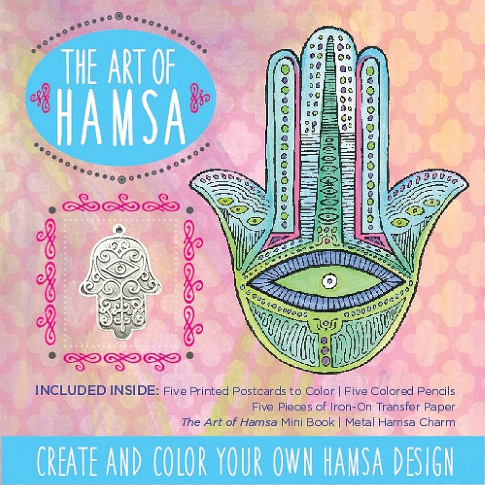 The Art of Hamsa Kit: Inspiring Drawings, Designs and Ideas for Creating cover image