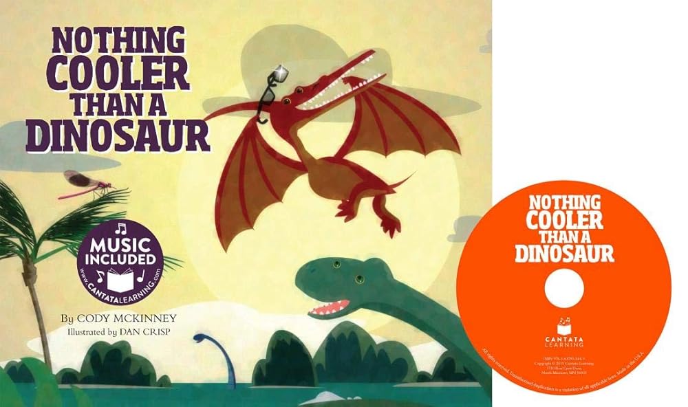 Nothing Cooler Than a Dinosaur (Hardcover plus CD) (Animal World) cover image