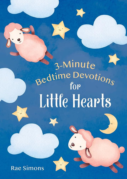 3-Minute Bedtime Devotions for Little Hearts (3-minute Devotions) cover image