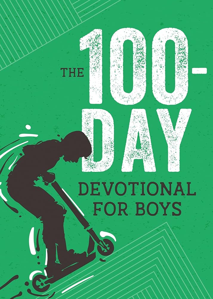 The 100-Day Devotional for Boys cover image