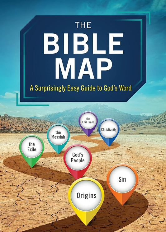 The Bible Map: A Surprisingly Easy Guide to God's Word cover image
