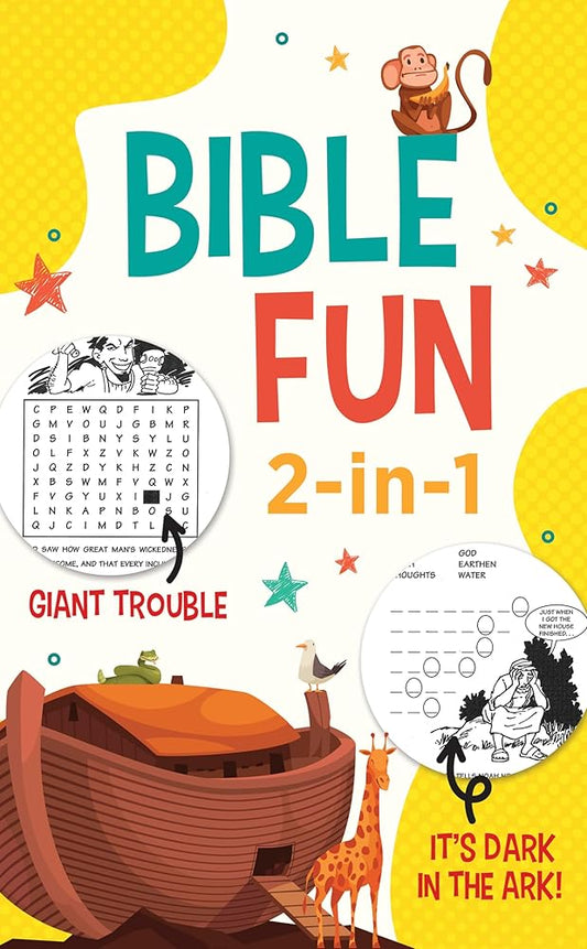 Giant Trouble and It's Dark in the Ark (Bible Fun 2-in-1) cover image