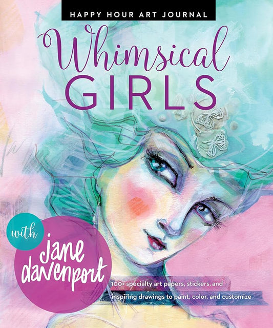Whimsical Girls (Happy Hour Art Journal) cover image