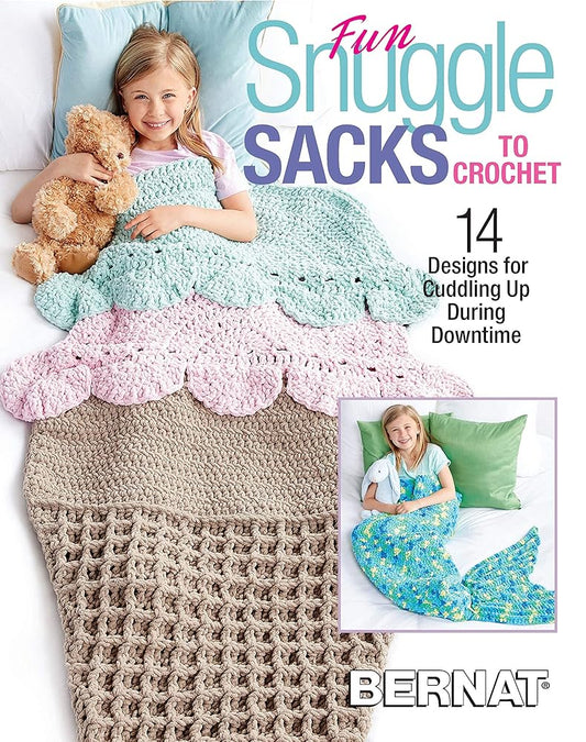 Fun Snuggle Sacks to Crochet-14 Designs for Cuddling Up During Downtime cover image