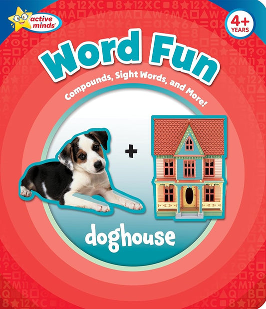 Active Minds - Word Fun Activity Book! Sight Words, Compounds, and More! cover image