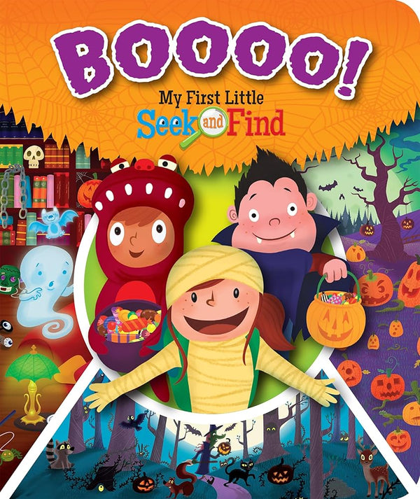 Boooo! Halloween Book - My First Little Seek and Find cover image