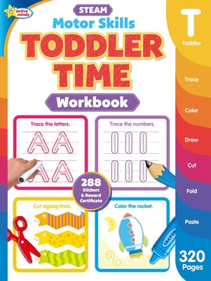 Club Toddler Time Motor Skills Steam Workbook cover image