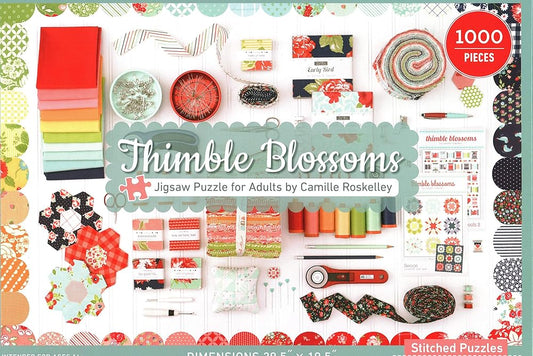Thimble Blossoms Jigsaw Puzzle for Adults: 1000 Pieces cover image