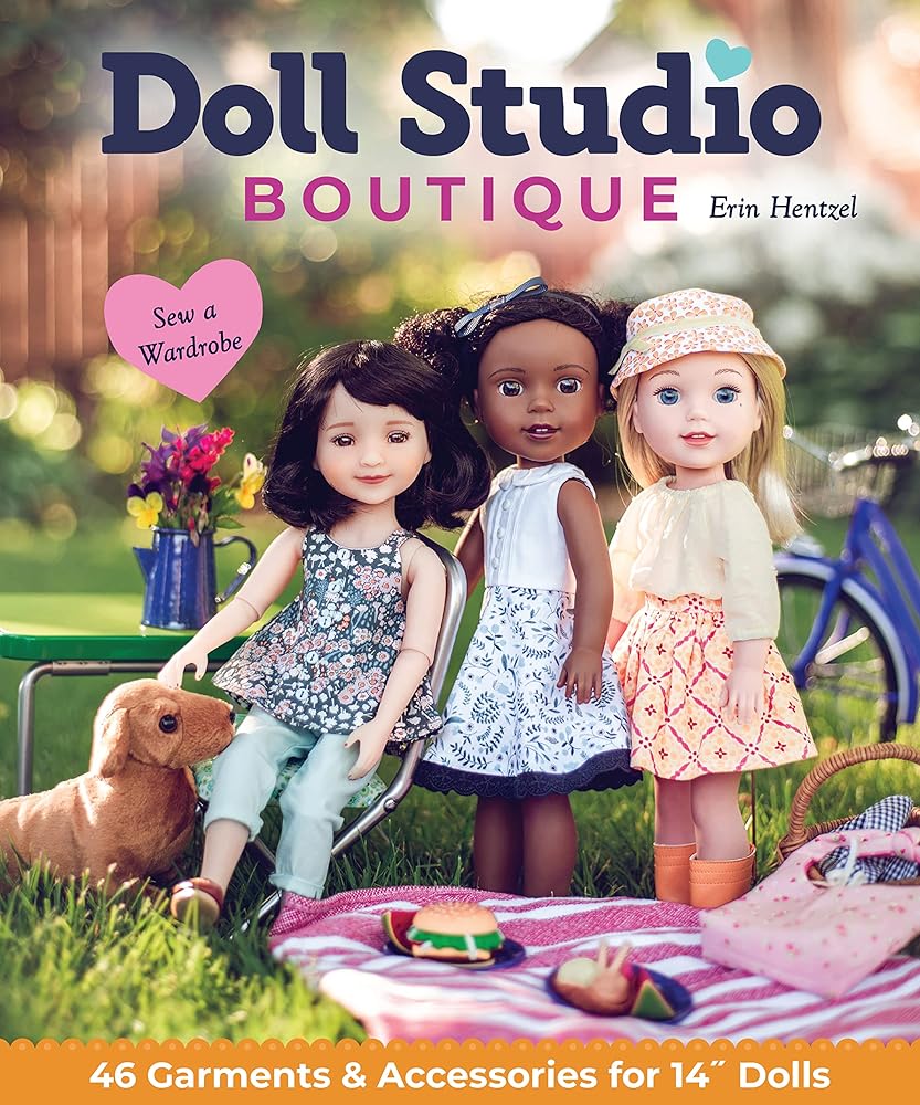 Doll Studio Boutique: Sew a Wardrobe; 46 Garments & Accessories for 14” Dolls cover image
