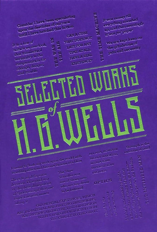 Selected Works of H. G. Wells (Word Cloud Classics) cover image